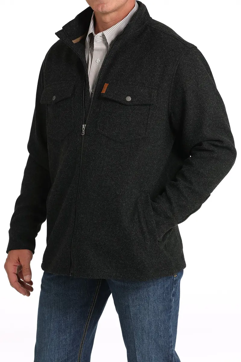 Cinch Men's Black Shirt Jacket 4