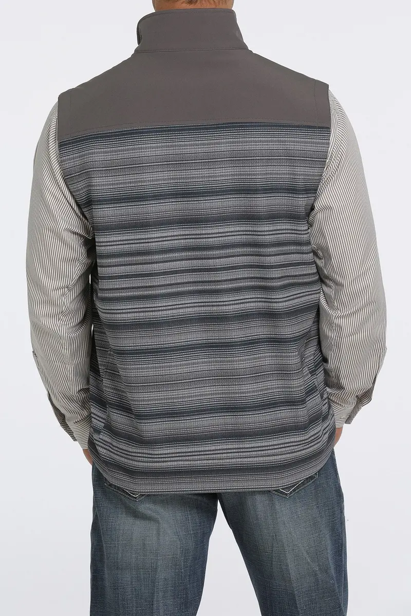 Cinch Men's Gray Bonded Vest 3