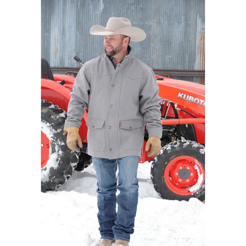 Cinch Men's Gray Ranch Coat 1