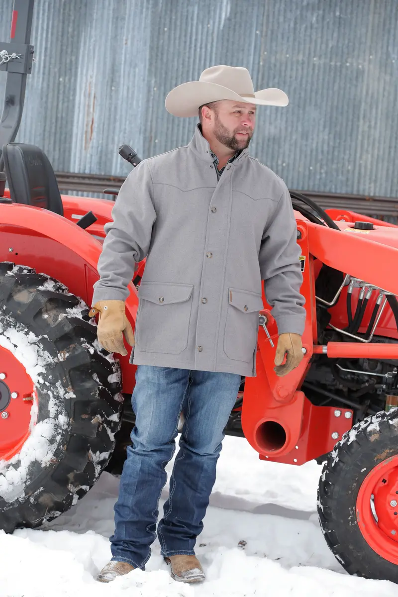 Cinch Men's Gray Ranch Coat 2