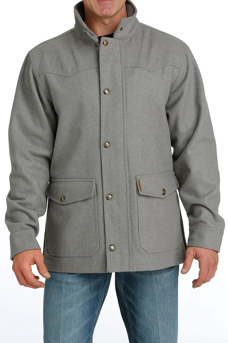 Cinch Men's Gray Ranch Coat 4