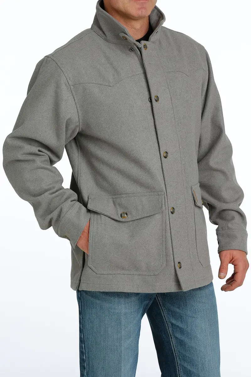 Cinch Men's Gray Ranch Coat 5