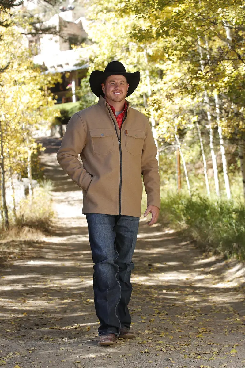 Cinch Men's Khaki Shirt Jacket 1