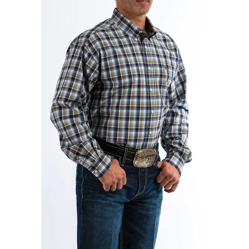 Cinch Men's Plaid Western Shirt 1