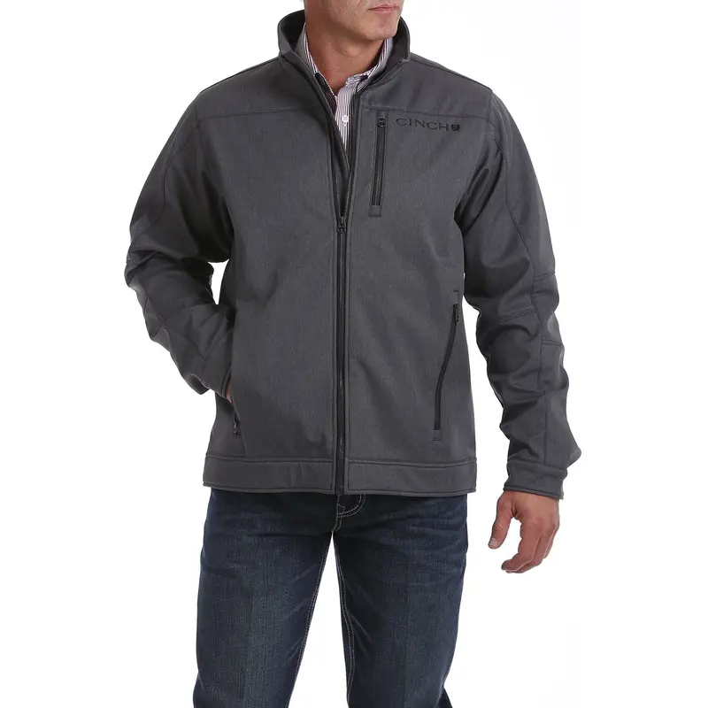 Cinch Mens Textured Bonded Jacket 1