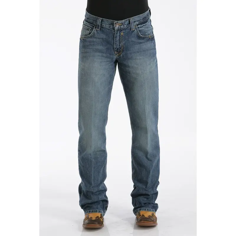 Cinch Relaxed Fit Carter Jean - Medium Stonewash 1