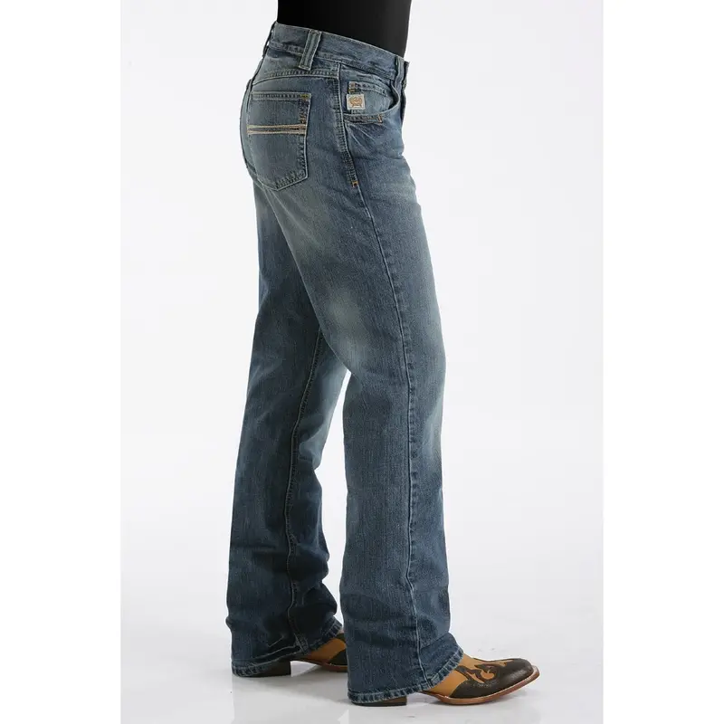 Cinch Relaxed Fit Carter Jean - Medium Stonewash 2