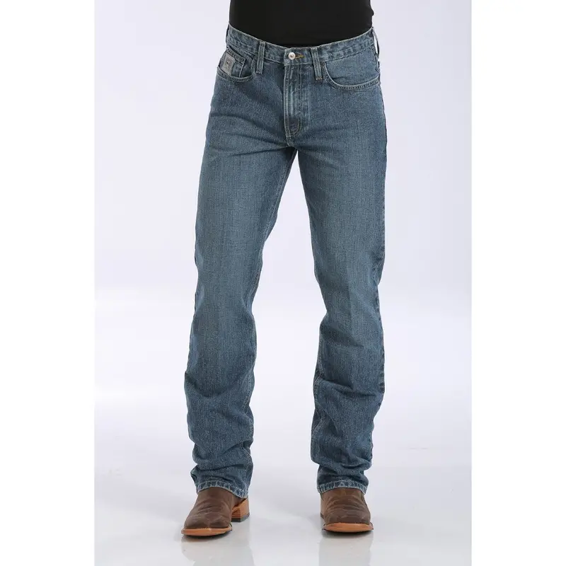 Cinch Slim Fit Silver Label Jean - Medium Stonewash 1