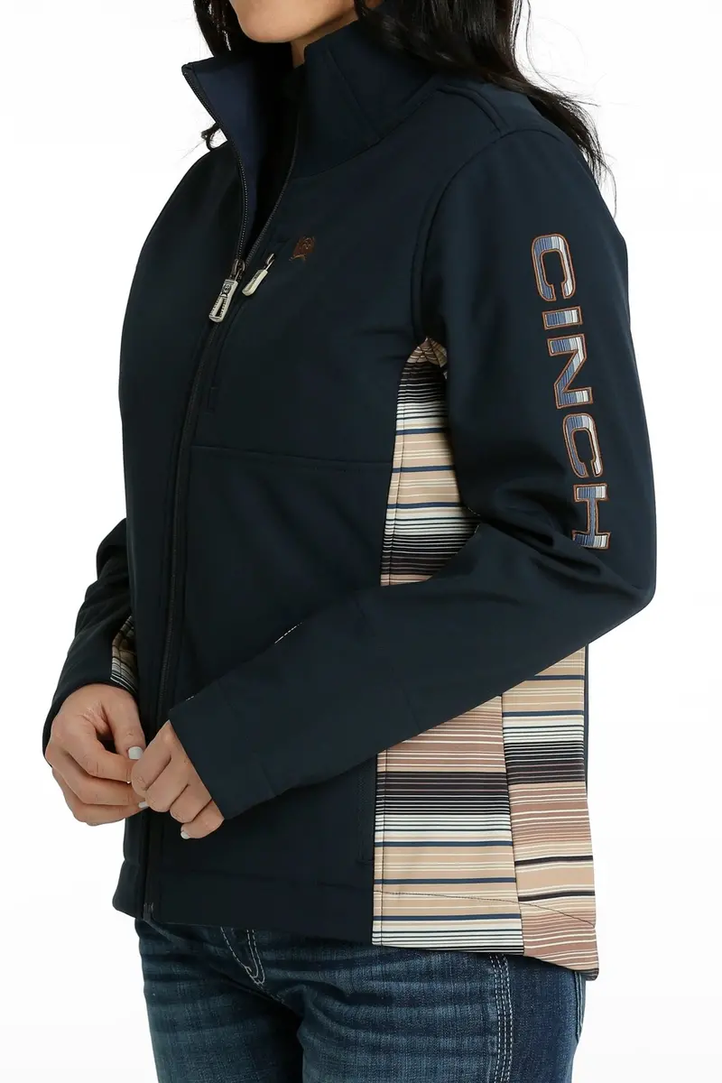 Cinch Women's Navy Concealed Carry Bonded Jacket 4