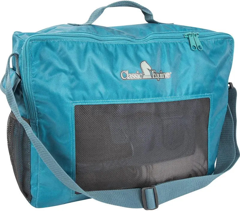 Classic Equine Dark Teal Boot Accessory Tote 1