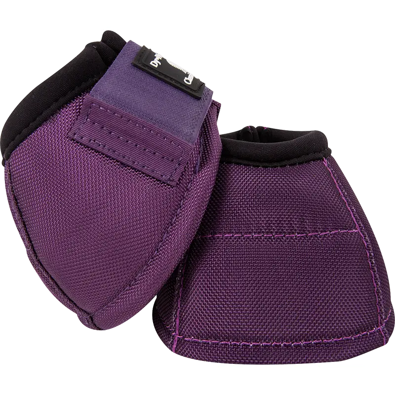 Classic Equine Dyno Turn Bell Boot-Eggplant 1