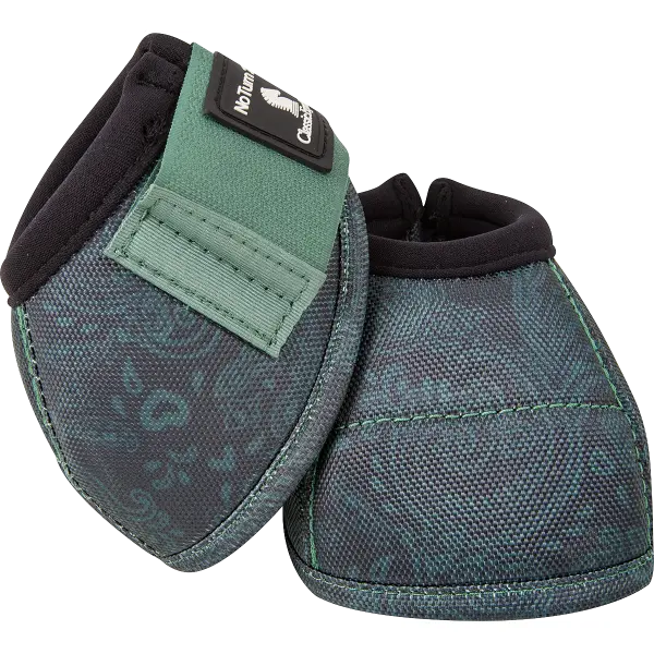 Classic Equine Dyno Turn Designer Line Bell Boot-Spruce Paisley 1
