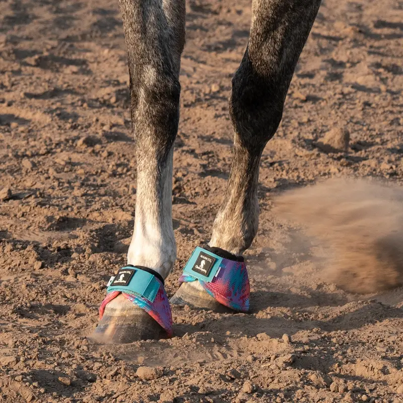 Classic Equine Dyno Turn Designer Line Bell Boots-Beatz 2