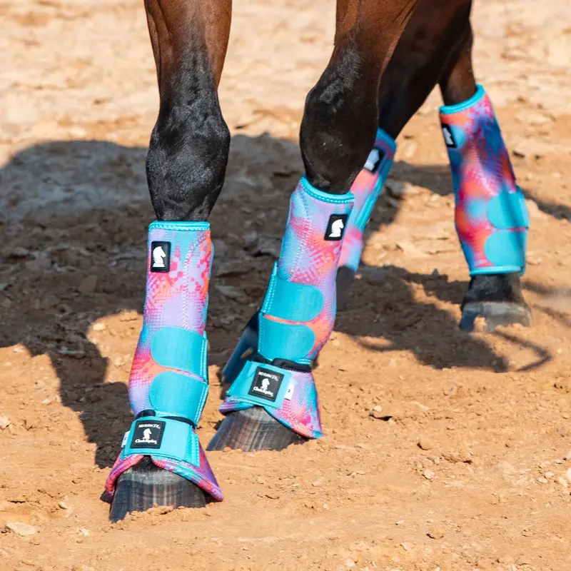 Classic Equine Dyno Turn Designer Line Bell Boots-Beatz 3