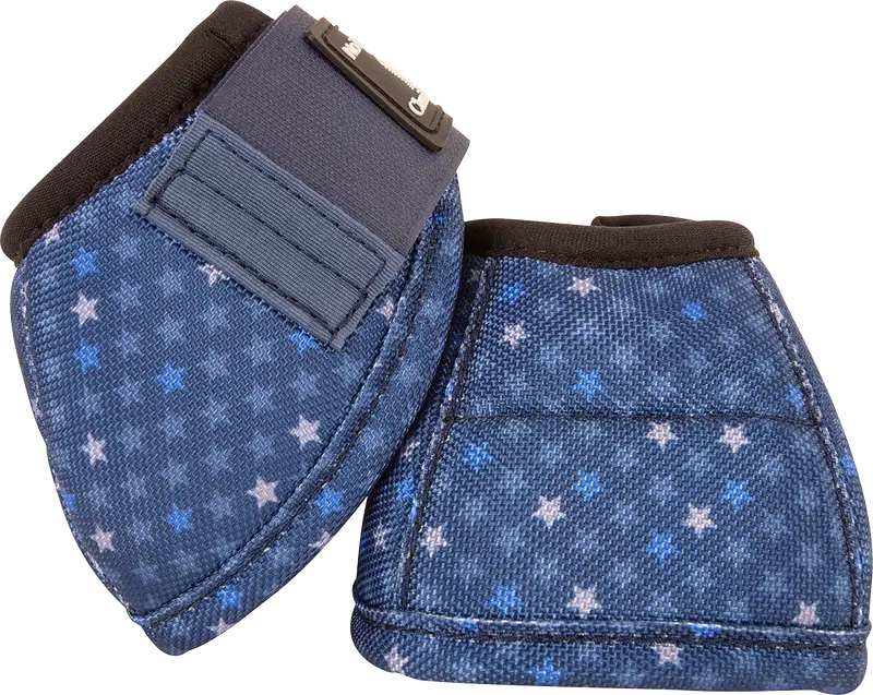 Classic Equine Dyno Turn Designer Line Bell Boots-Sparkler 1