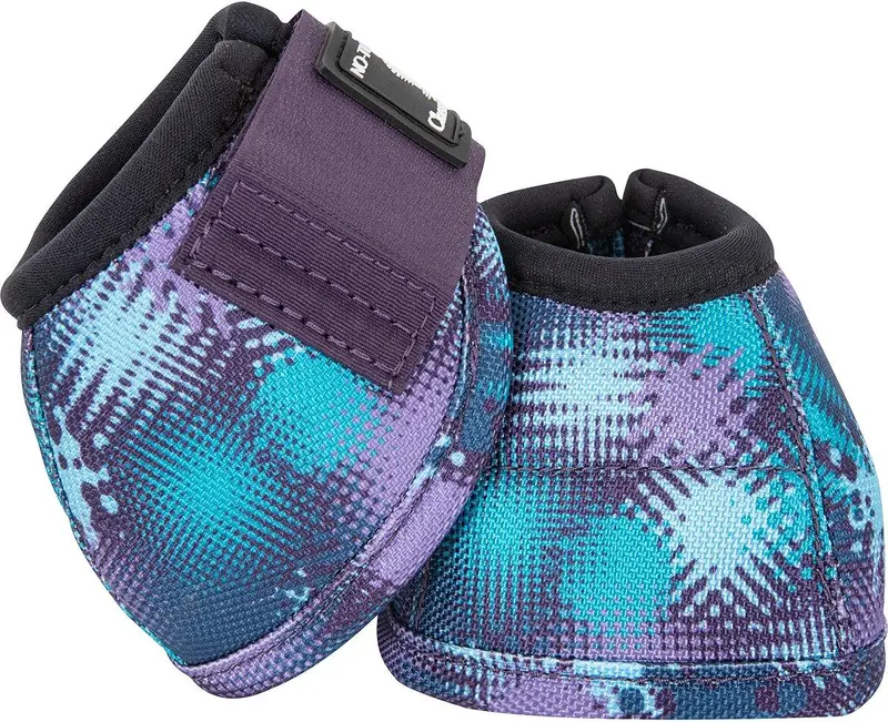 Classic Equine Dyno Turn Designer Line Bell Boots-Splash 1