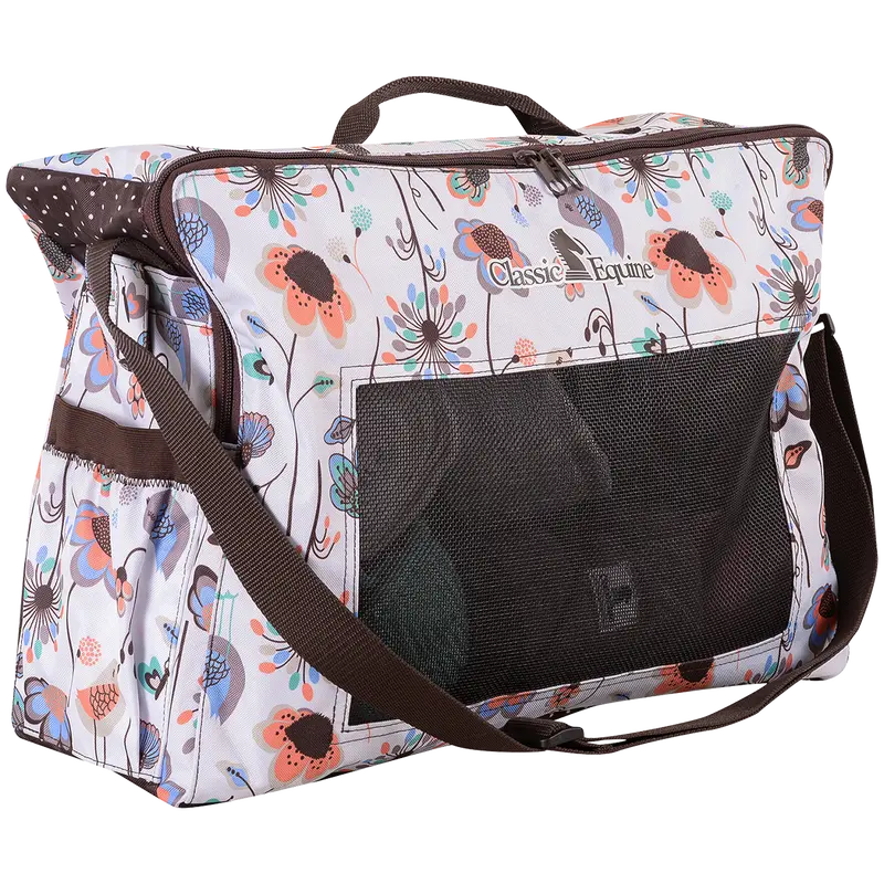 Classic Equine In Bloom Boot Accessory Tote 1