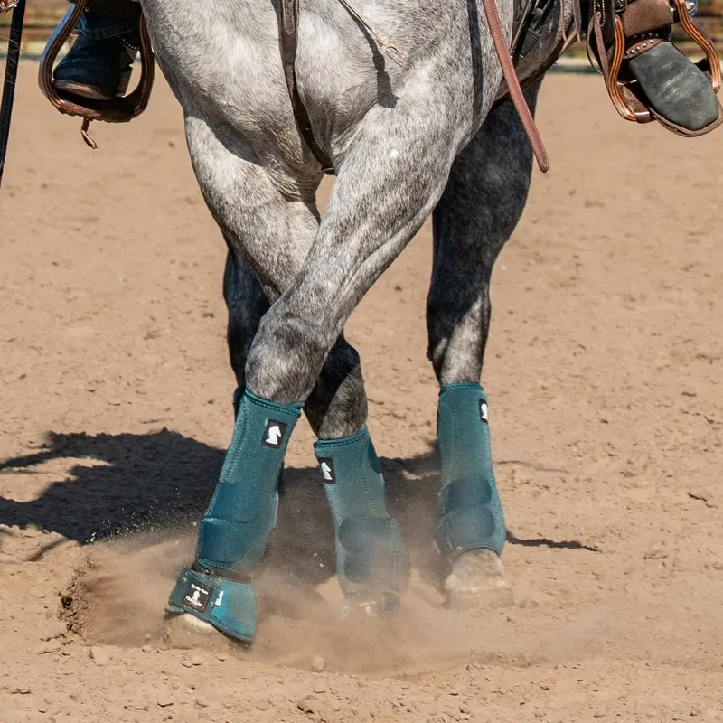 Classic Equine Legacy2 System-Dragonfly Green Rear 3