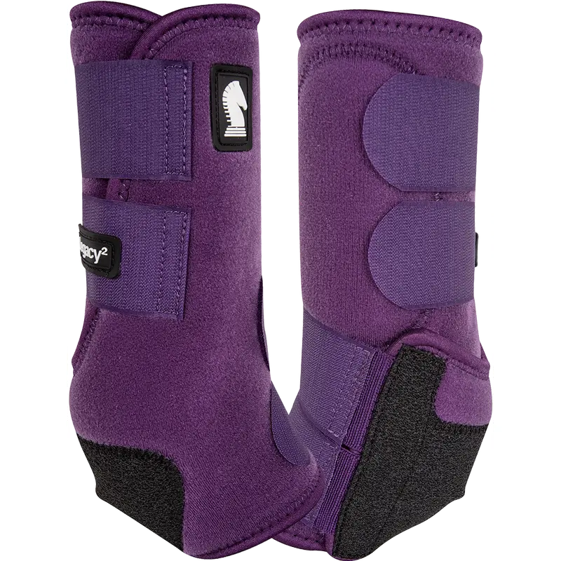 Classic Equine Legacy2 System-Eggplant Rear 1