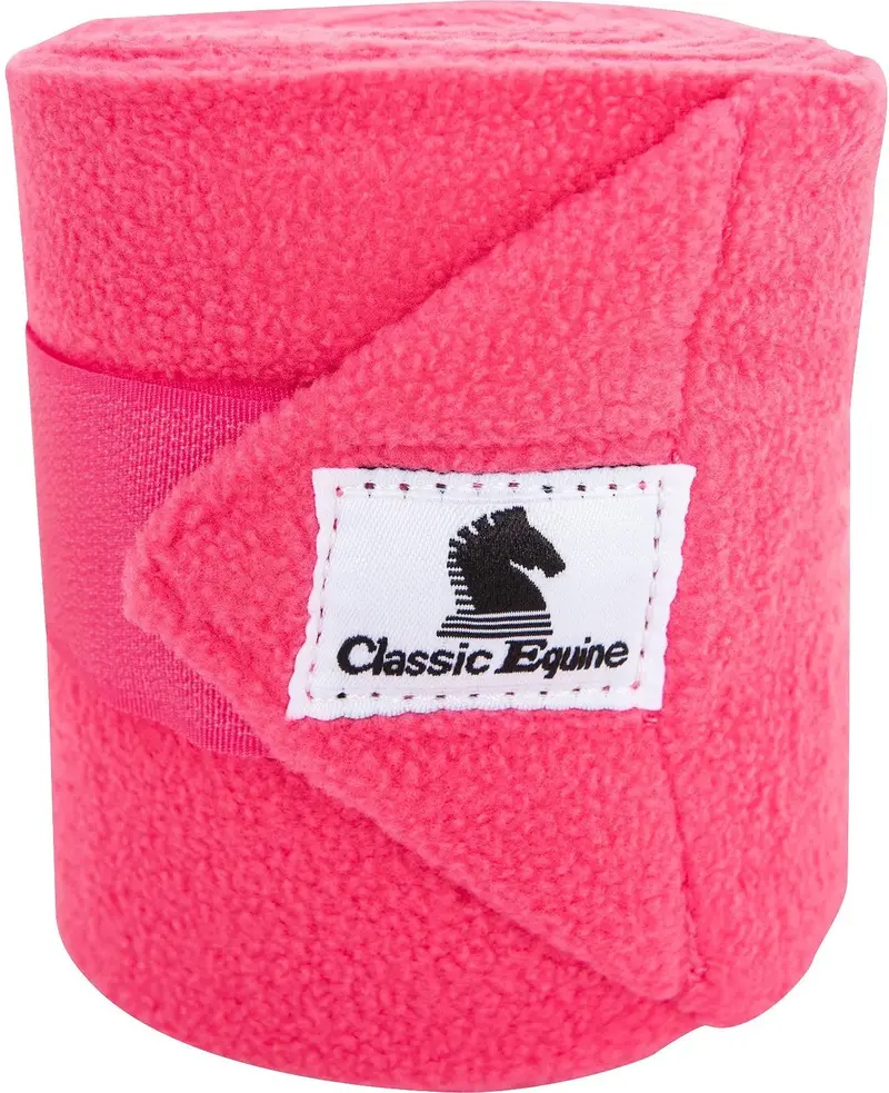 Classic Equine Polo Wrap-Hot Pink 1