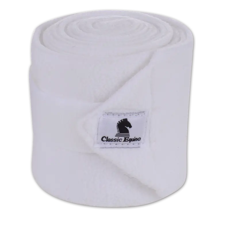 Classic Equine Polo Wrap-White 1