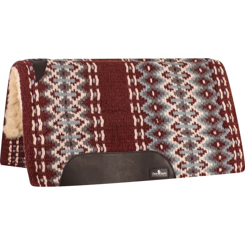 Classic Equine Sensorflex Wool Top Pad: 34"X38" 3