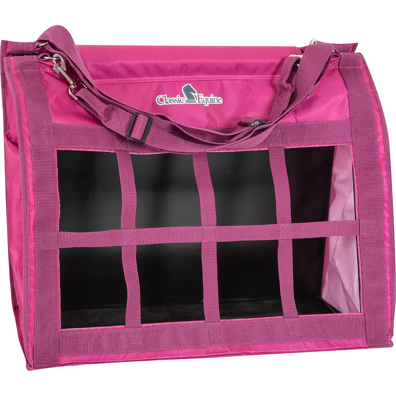 Classic Equine Top Load Hay Bag-Raspberry 2