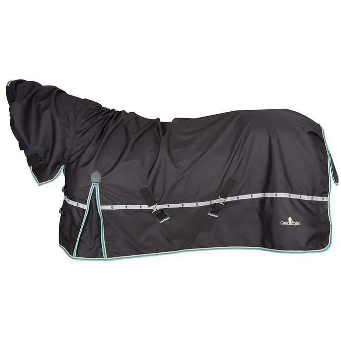 Classic Equine Windbreaker Sheet With Hood 1