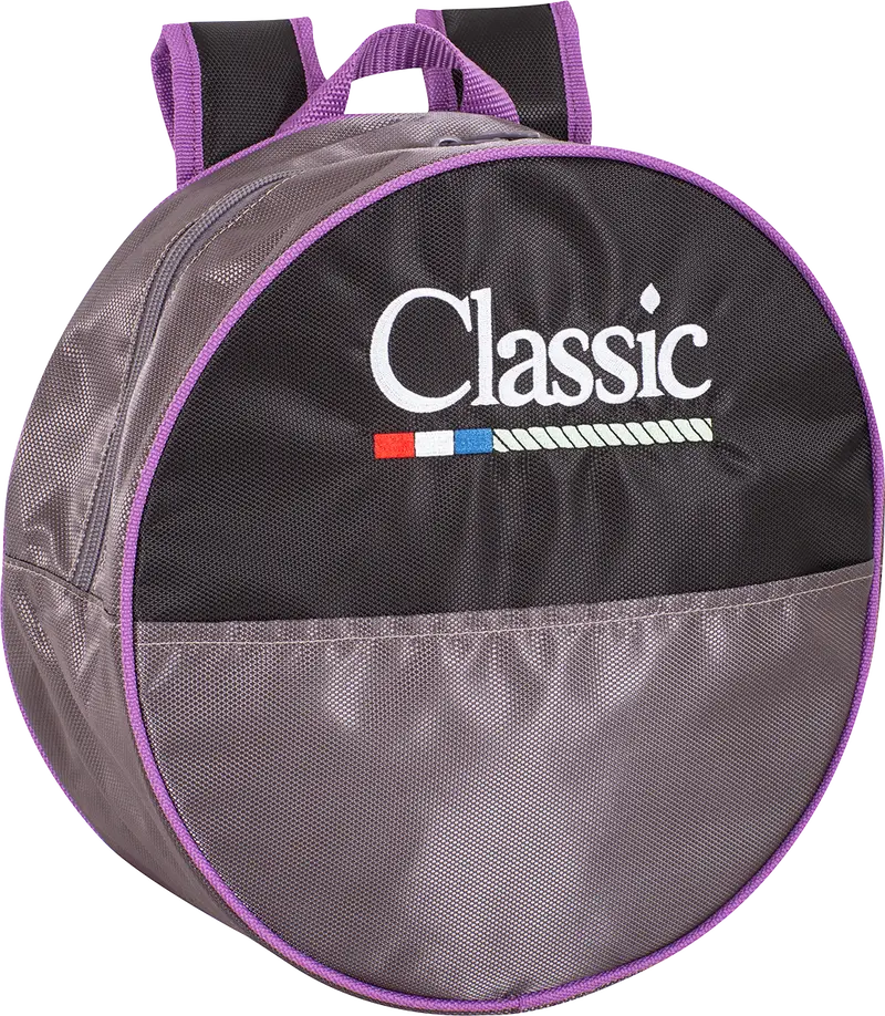Classic Kid Rope Bag-Black/Purple 1