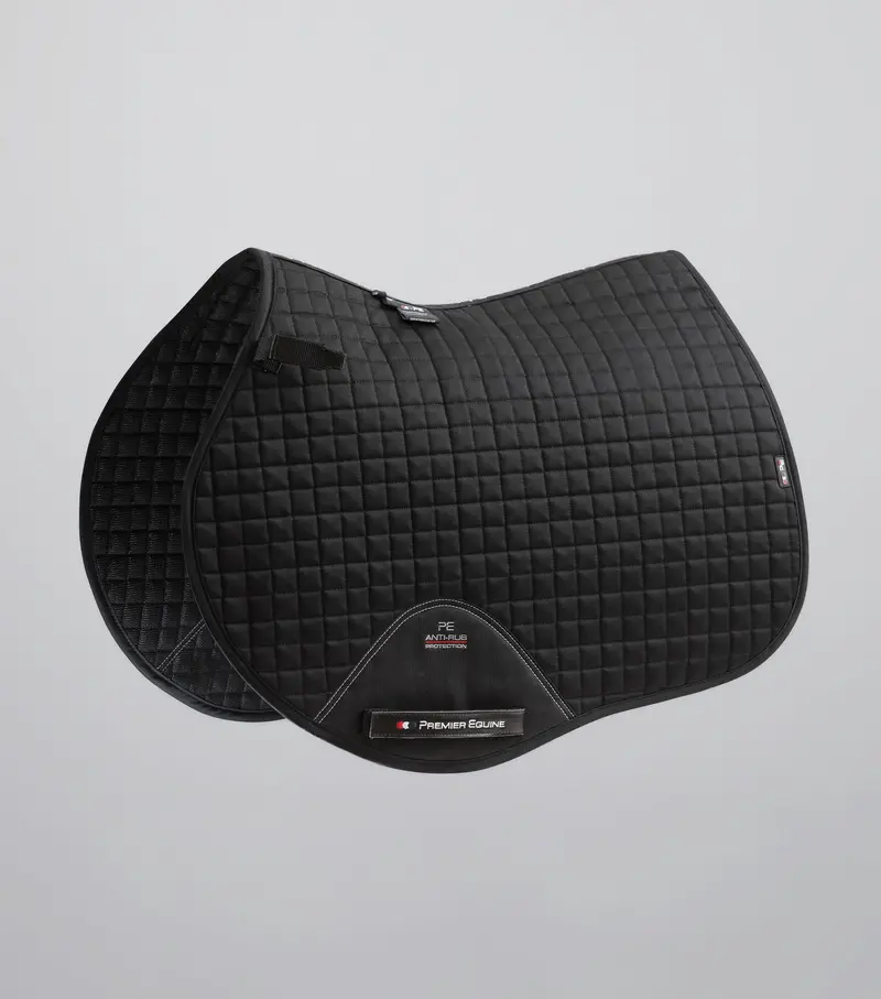 Close Contact Cotton Gp/Jump Saddle Pad Black 1