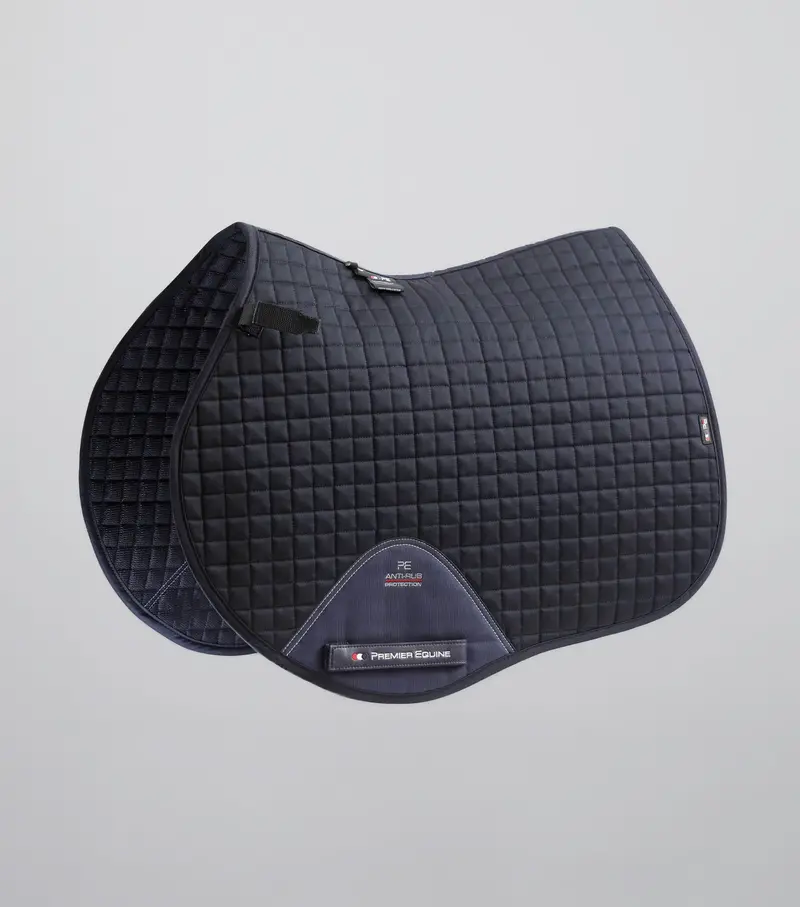 Close Contact Cotton Gp/Jump Saddle Pad Navy 1