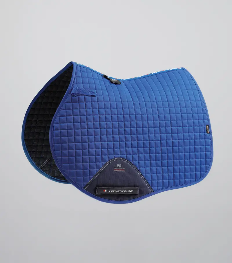 Close Contact Cotton Gp/Jump Saddle Pad Royal Blue 1