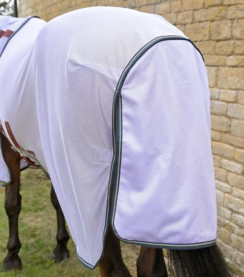 Combo Bug Buster Fly Rug With Belly Flap Lavender 6