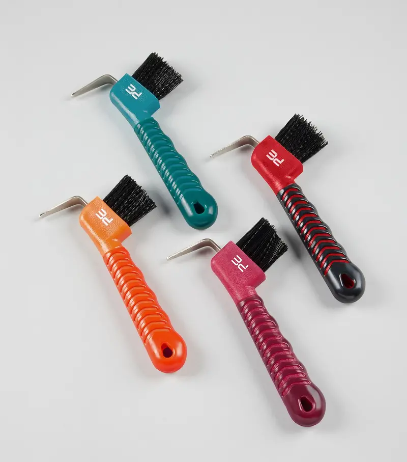 Comfort Grip Hoof Pick Med Blue & Peacock 2