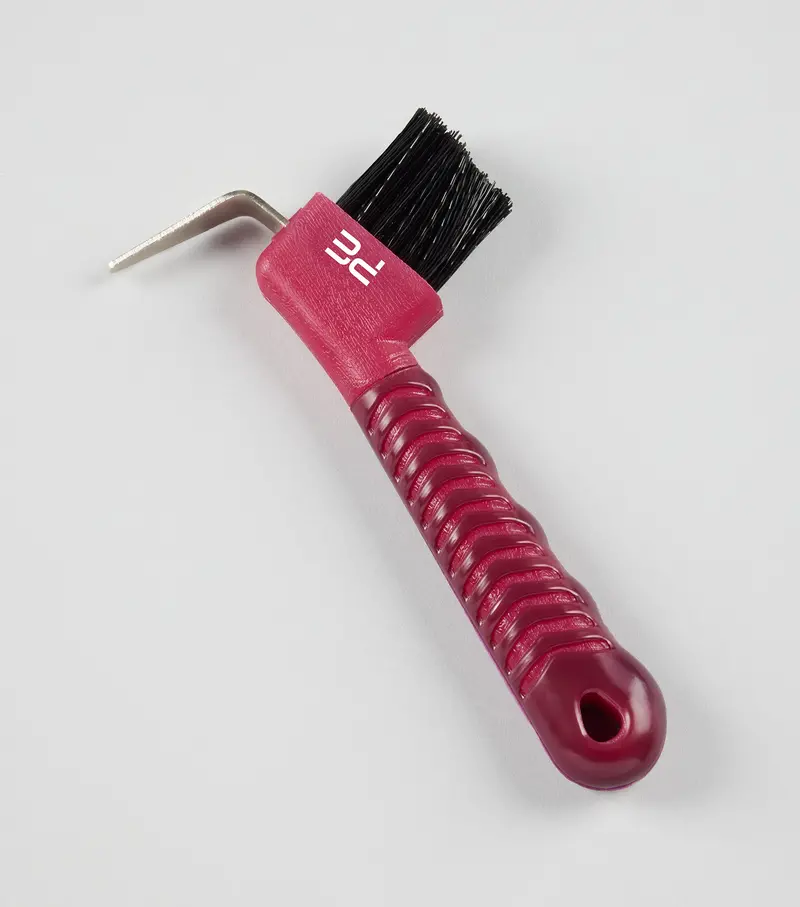 Comfort Grip Hoof Pick Wine & Fuchsia 1