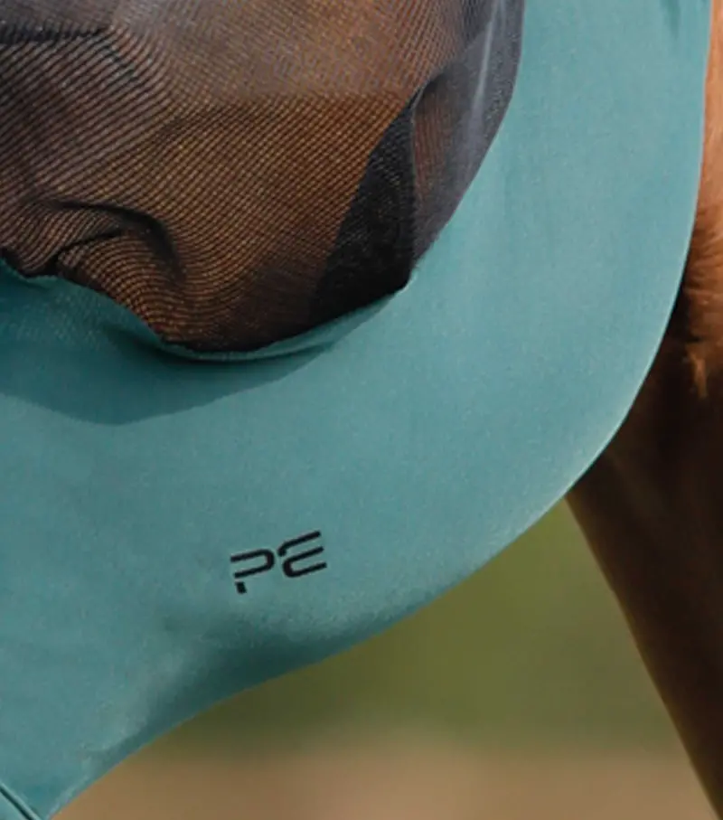 Comfort Tech Lycra Fly Mask Green 3