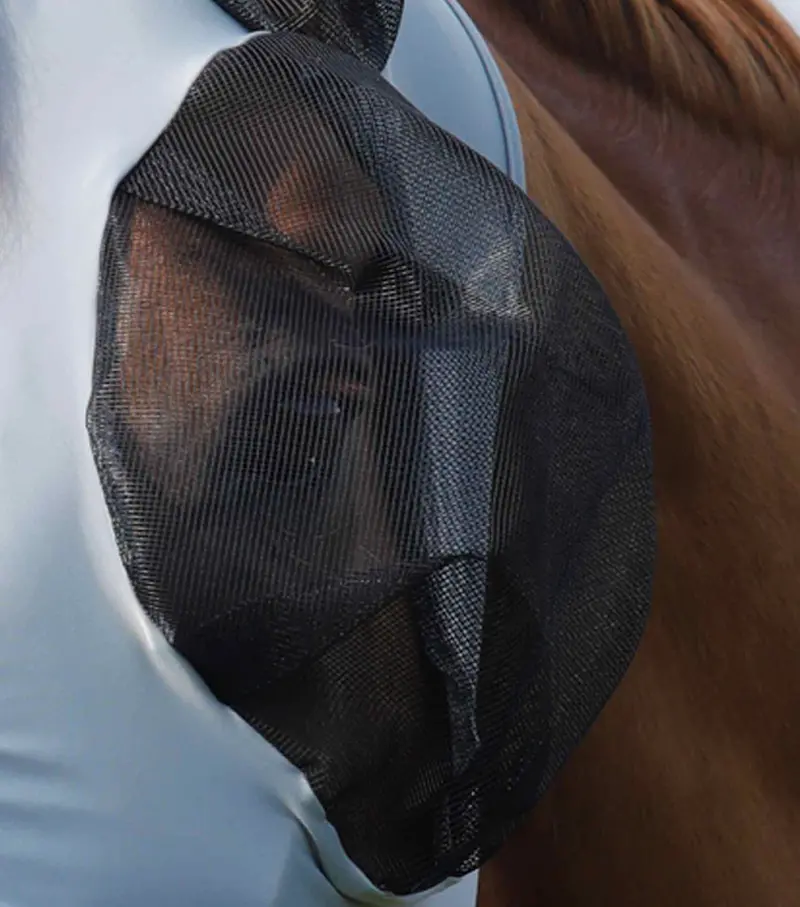 Comfort Tech Lycra Fly Mask Grey 3