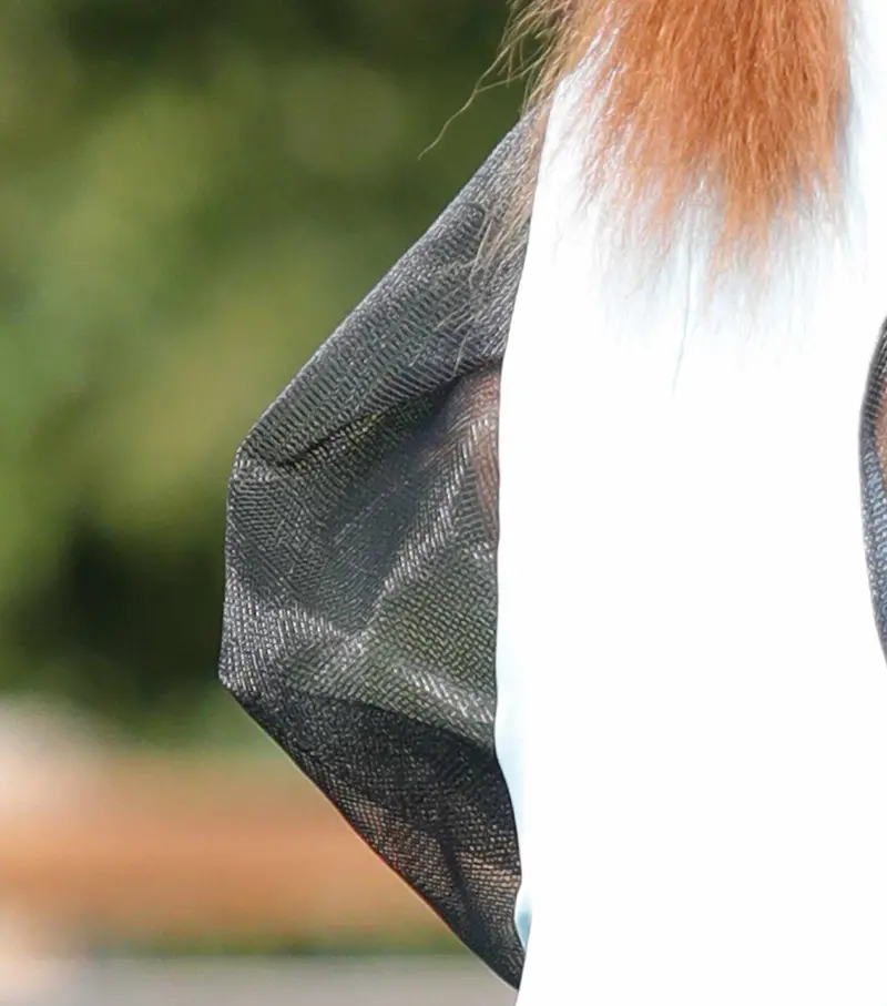 Comfort Tech Lycra Fly Mask Xtra Blue 3