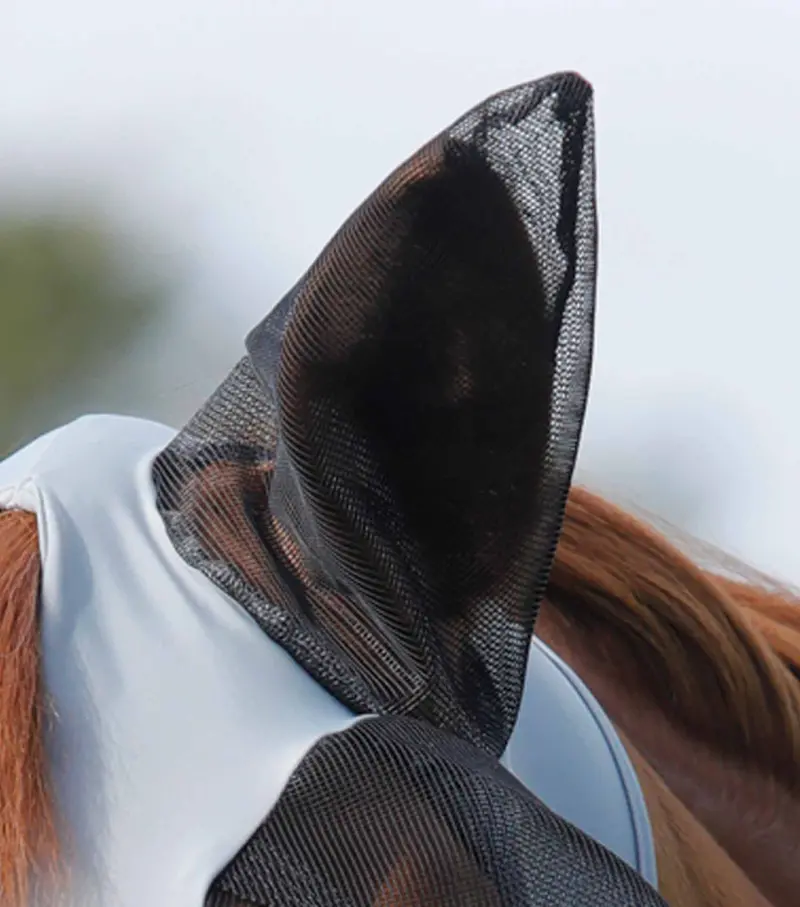 Comfort Tech Lycra Fly Mask Xtra Grey 2