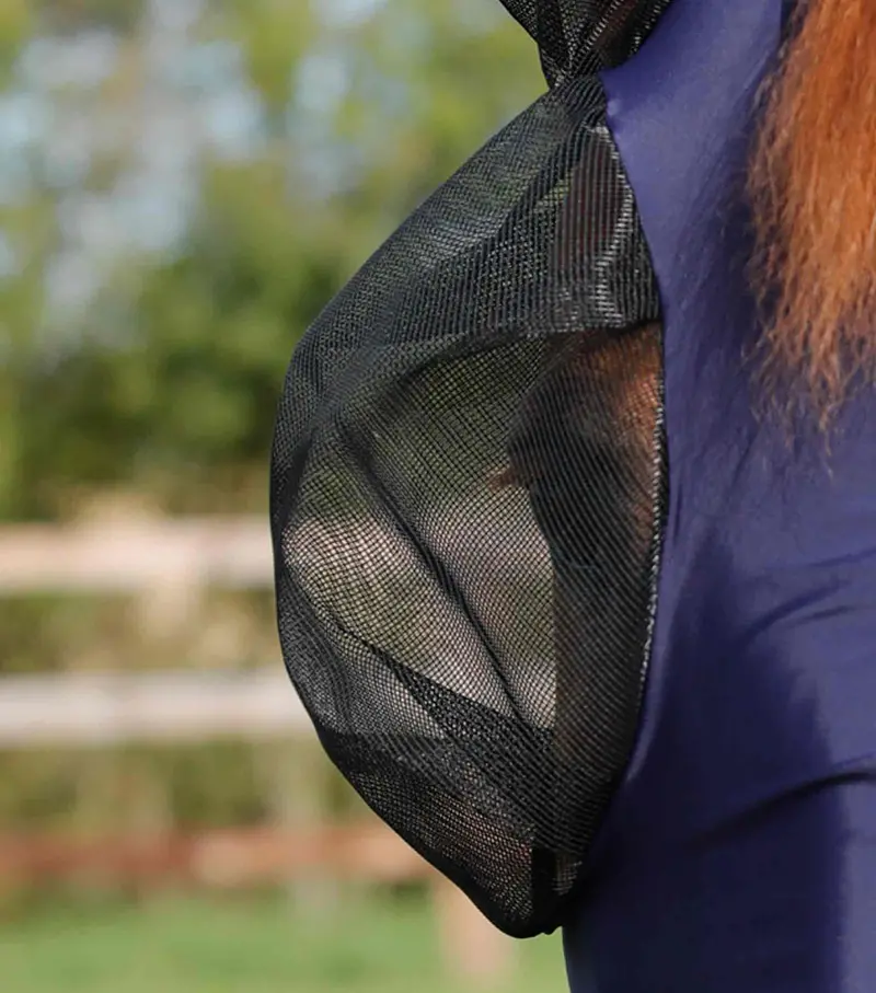 Comfort Tech Lycra Fly Mask Xtra Navy 3