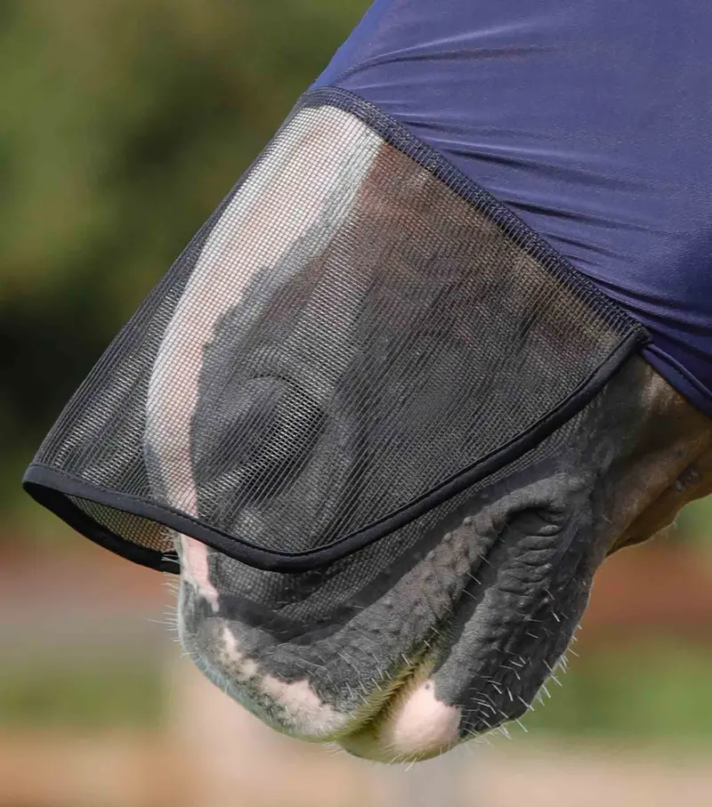 Comfort Tech Lycra Fly Mask Xtra Navy 4