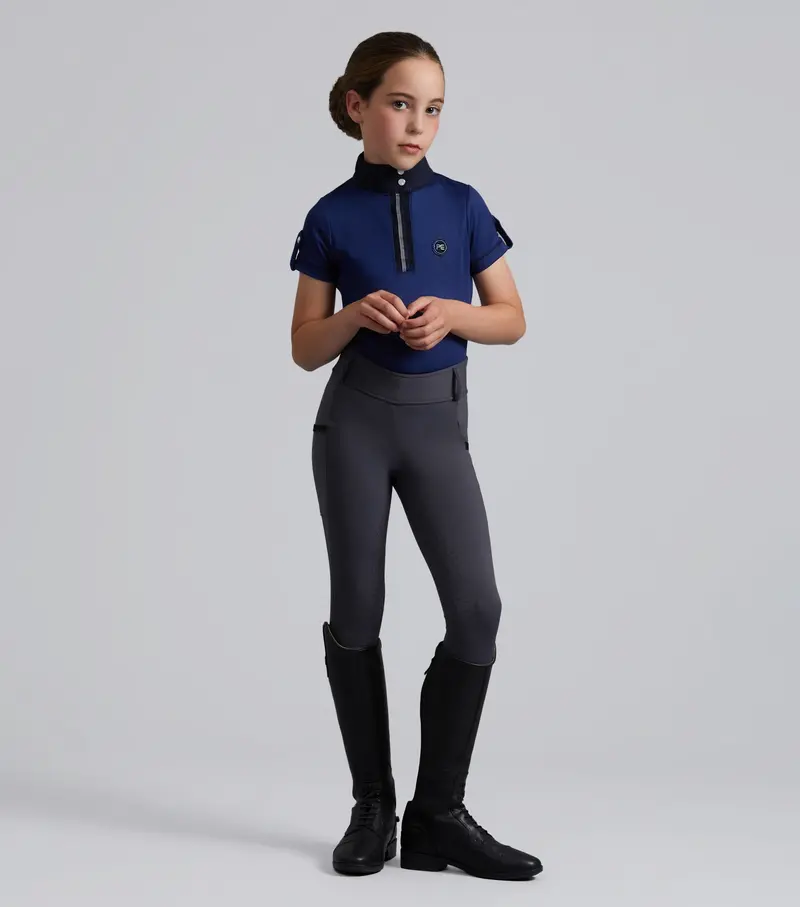 Concerto Girls Riding Tights Dove Stone Grey 1