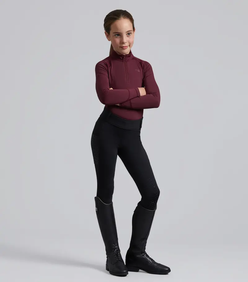 Concerto Girls Riding Tights Jet Black 1