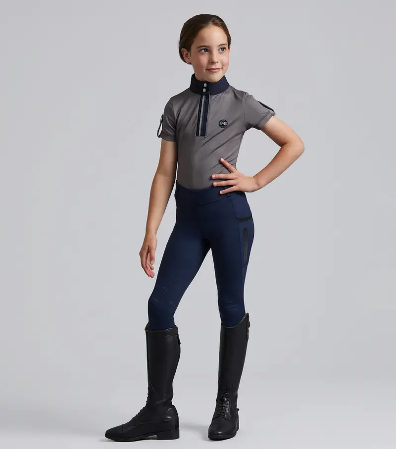 Concerto Girls Riding Tights Orkney Navy 1