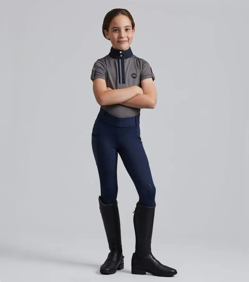 Concerto Girls Riding Tights Orkney Navy 6