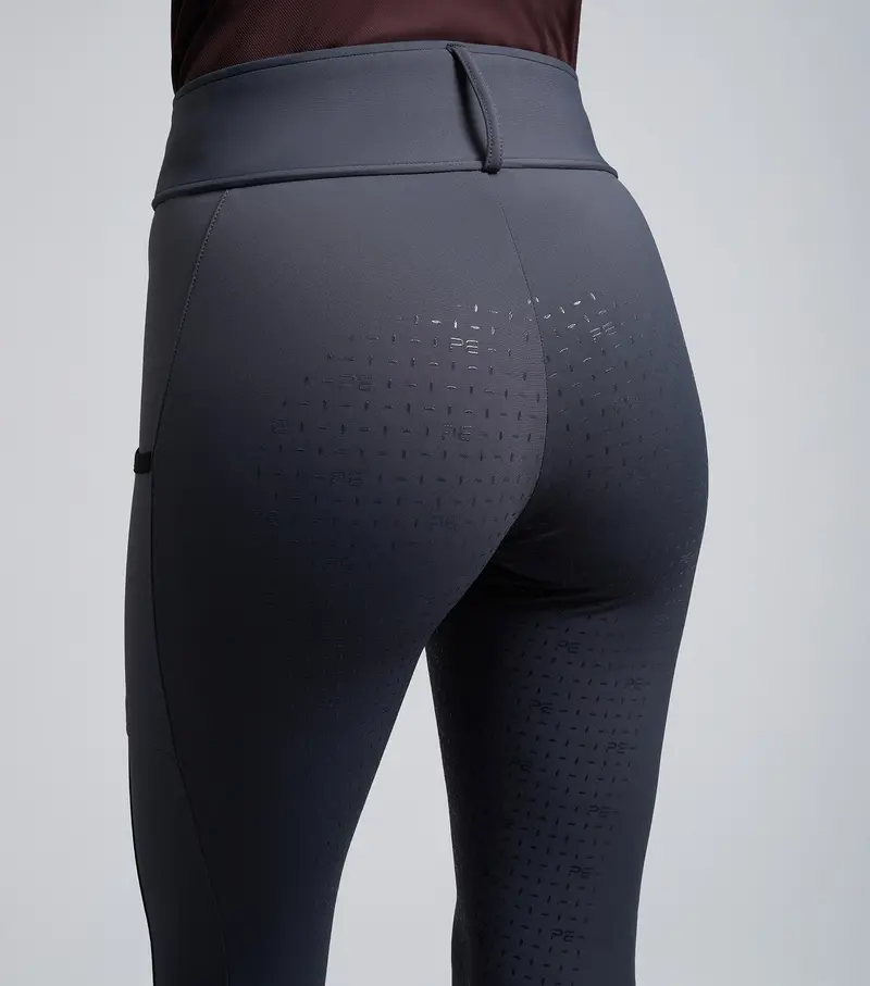 Concerto Ladies Riding Tights Dove Slate Grey 3
