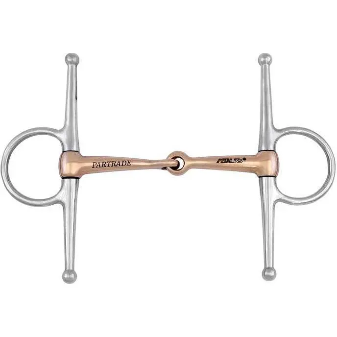 Copper Full Cheek Snaffle Bit 1