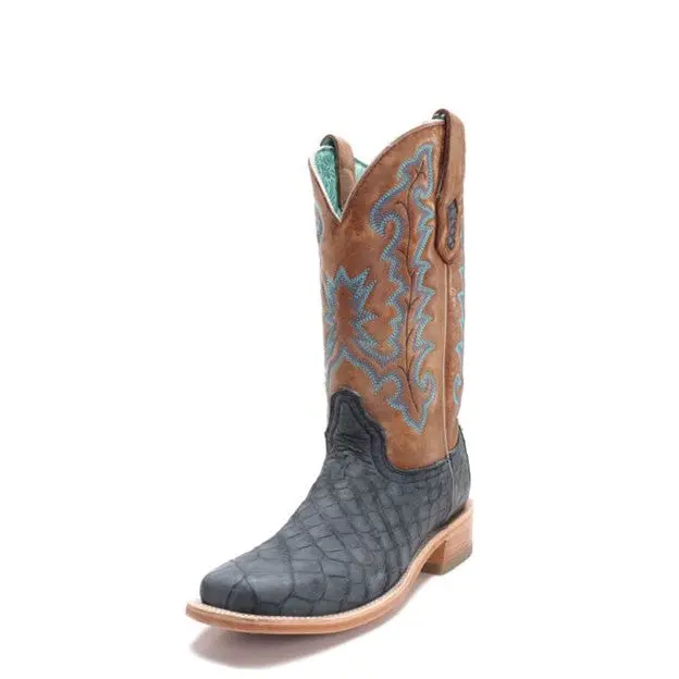 Corral Women's Blue Alligator Cowboy Boot 4