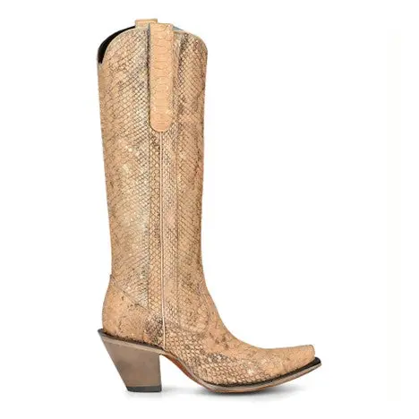 Corral Women's Honey Python Boot 2