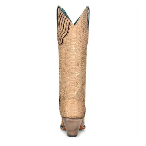 Corral Women's Honey Python Boot 3